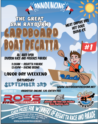 Cardboard Boat Regatta 