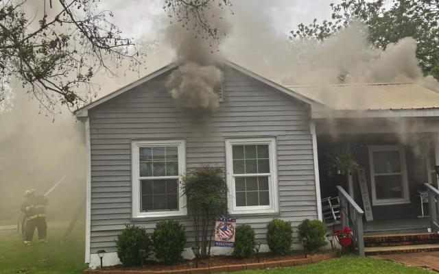 House a complete loss...