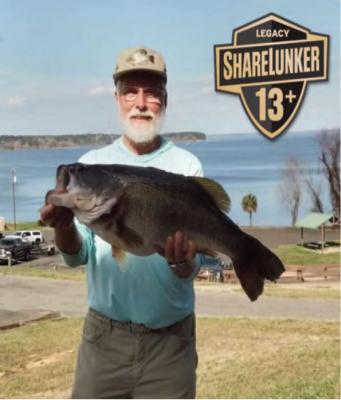 Toledo Bend Supplies its Second Legacy Class ShareLunker of 2026