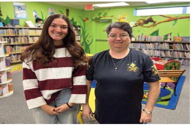 J R Huffman Library welcomes new director and clerk