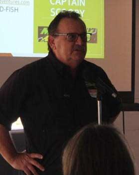Captain Scooby talks rod-making at October Chamber Meeting
