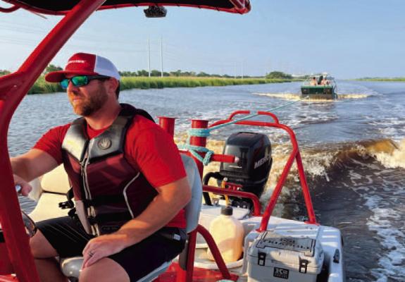 TowBoatUS-Sabine Lake, Texas, offers recreational boaters and anglers professional 24/7 on-water towing and routine assistance. photo submitted