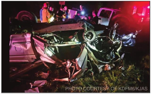 Two die in head-on collision; one critical in ICU