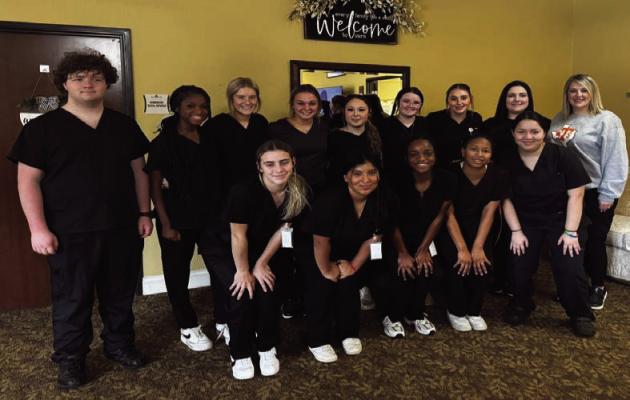 Legacies welcomed the the West Sabine Health Science CTE Students with excitement last week. These students are working on their clinical hours to obtain their CNA! “Thank you for coming. We wish you nothing but success!”