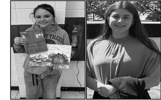 Art Project Junior Division Makenzie Havard - Grand Champion Carlee Procella - Reserve Champion