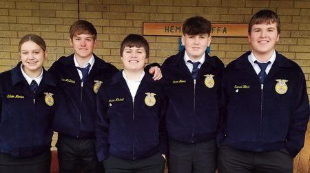 Hemphill National FFA week...