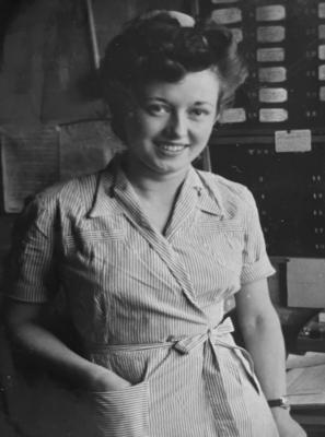 Lucille at Abergavenny with the 279th Station Hospital