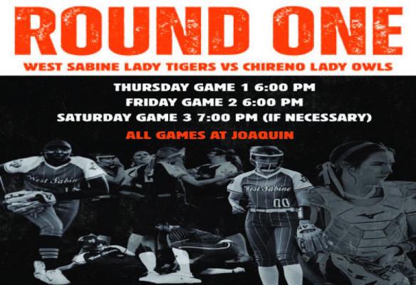 Softball Playoffs Set; Lady Tigers and Hornets head to Bi District