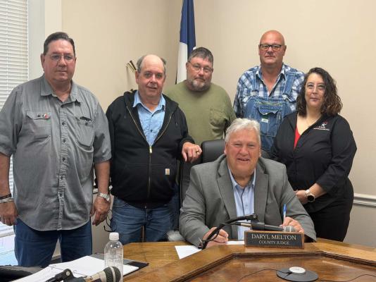 by Johanna Vickers Sabine County Reporter The Sabine County Commissioners Court handled a full agenda during its regular meeting Monday, March 23, including hearing a law enforcement update on an