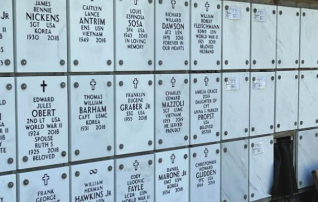 Lutheår “Red” Davis inurned in Arlington National Cemetery