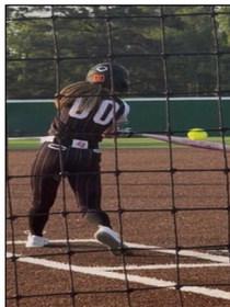 Lift and separate... Lady Tiger Abby Jo Quick gets ahold of one against the Alto LadyJackets in Area ound action this past week. The Lady Tigers celebrated Quick for her 50th hit this season. Come out and cheer on the Lady Tigers this weekend as their playoff run continues in Regionals at Tatum Thursday at 7 p.m. The boys will play in Hudson at the same time in the Area round. photo by Cecil Tatom