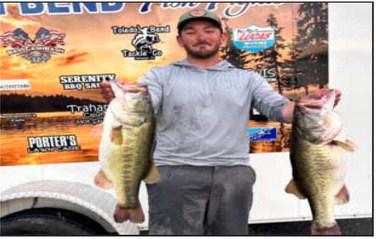 South Bend Fish Fights 06/18/24 Tournament Results: 1st: Hayden Heck & Ken Barthelot- 22.09 BIG BASS: Hayden Heck- 10.46 (pictured left) photo submitted
