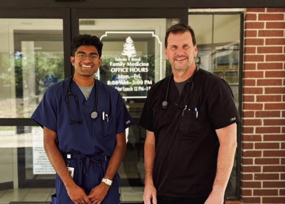 Please help us give a warm East Texas welcome to Suraj, a medical student with the University of Texas Medical Branch (UTMB)! Saraj will complete a rural healthcare rotation with Dr. Gregory Backofen at Toledo Bend Family Medicine! photo submitted