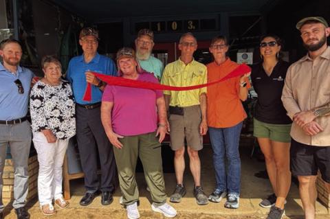 First Friday fills Hemphill Square with new business, local author, music and family fun